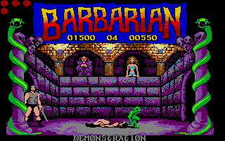 Barbarian - The Ultimate Warrior atari screenshot