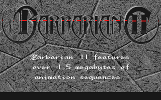 Barbarian II — screenshot 1