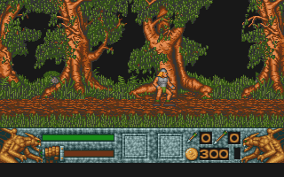 Barbarian II atari screenshot