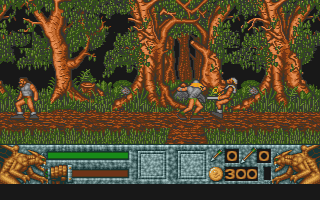 Barbarian II atari screenshot