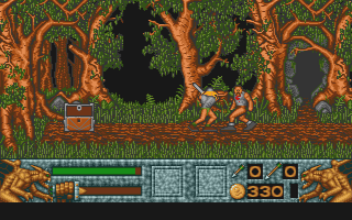 Barbarian II atari screenshot
