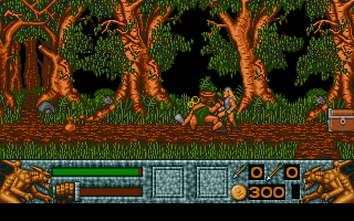 Barbarian II atari screenshot