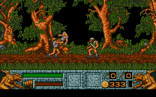 Barbarian II atari screenshot