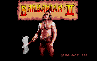 Barbarian II - The Dungeon of Drax — screenshot 1
