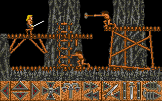 Barbarian atari screenshot