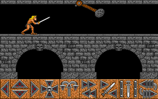 Barbarian atari screenshot