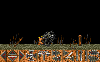 Barbarian atari screenshot