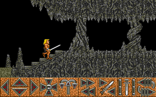 Barbarian atari screenshot