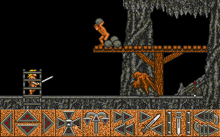 Barbarian atari screenshot