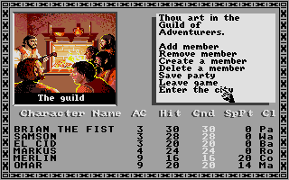 Bard's Tale (The) - Tales of the Unknown atari screenshot