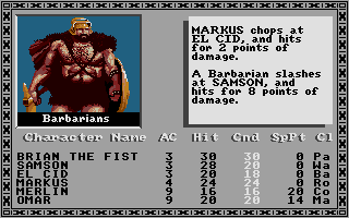 Bard's Tale (The) - Tales of the Unknown atari screenshot