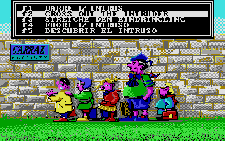 Barre l'Intrus atari screenshot