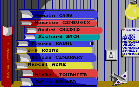 Bases de l'Orthographe (Les) - La Dictée CM1-CM2 atari screenshot