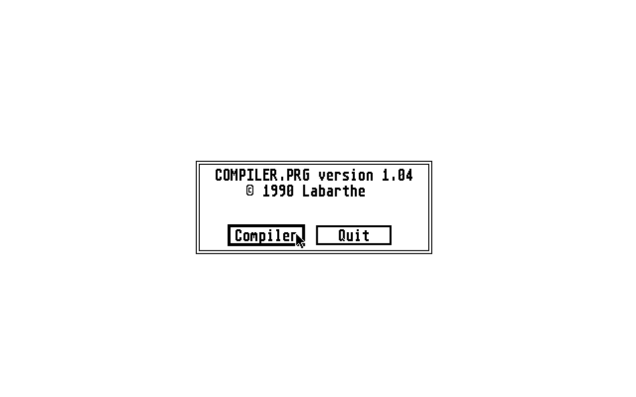 BASIC 1000d atari screenshot