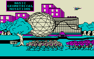 Basic Geometrical Notations atari screenshot