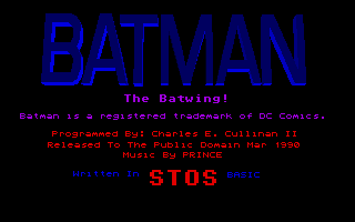 Batman - The Batwing! — screenshot 1
