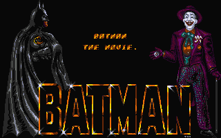 Batman - The Movie atari screenshot