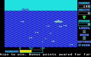 BATSub atari screenshot