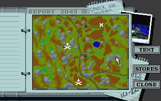 Battle Command atari screenshot