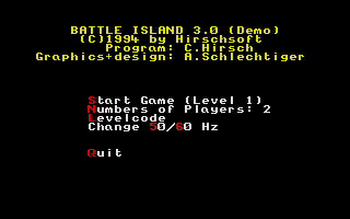 Battle Island atari screenshot