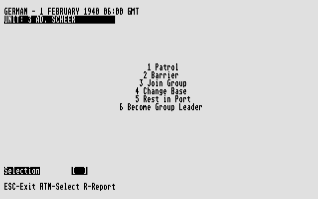 Battle of the Atlantic - The Ocean Lifeline 1940-1944 atari screenshot
