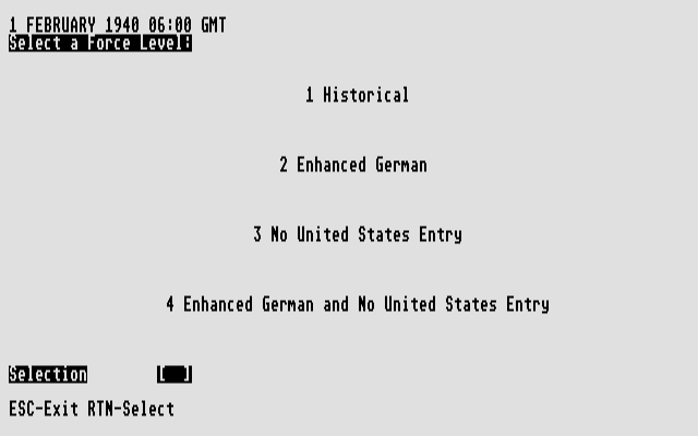 Battle of the Atlantic - The Ocean Lifeline 1940-1944 atari screenshot