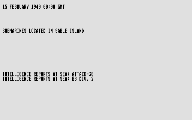 Battle of the Atlantic - The Ocean Lifeline 1940-1944 atari screenshot