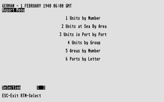 Battle of the Atlantic - The Ocean Lifeline 1940-1944 atari screenshot
