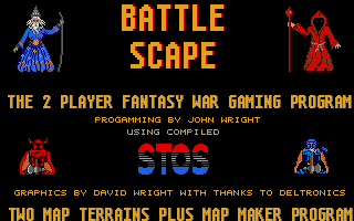 Battle Scape atari screenshot