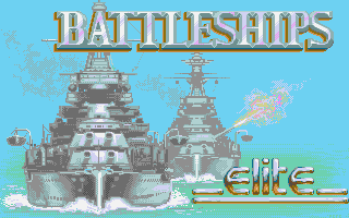 Battleships atari screenshot