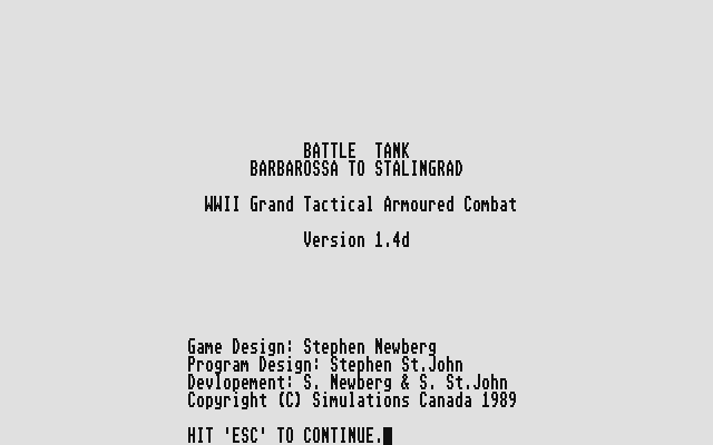 Battle Tank - Barbarossa to Stalingrad — screenshot 1