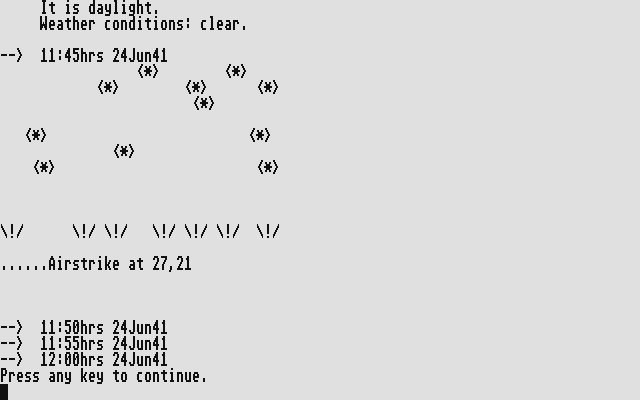Battle Tank - Barbarossa to Stalingrad atari screenshot