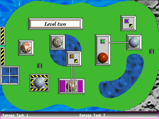 Battle Tanks [Falcon030] atari screenshot