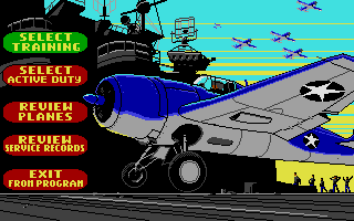 Battlehawks 1942 atari screenshot