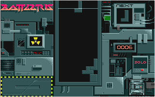 Battletris atari screenshot