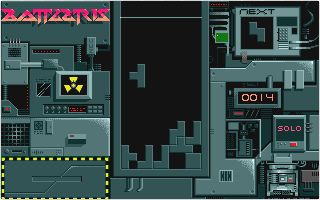 Battletris atari screenshot