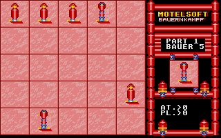 Bauernkampf atari screenshot
