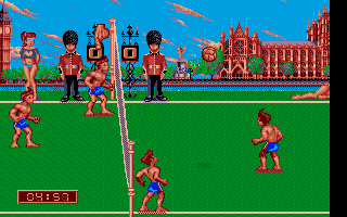 Beach Volley atari screenshot