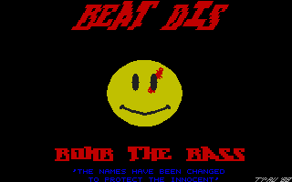 Beat Dis atari screenshot