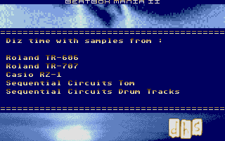 Beatbox Mania - Vol. II atari screenshot