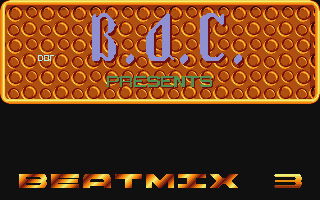 Beatmix 3 Demo atari screenshot