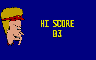 Beavis and Butthead Quiz atari screenshot