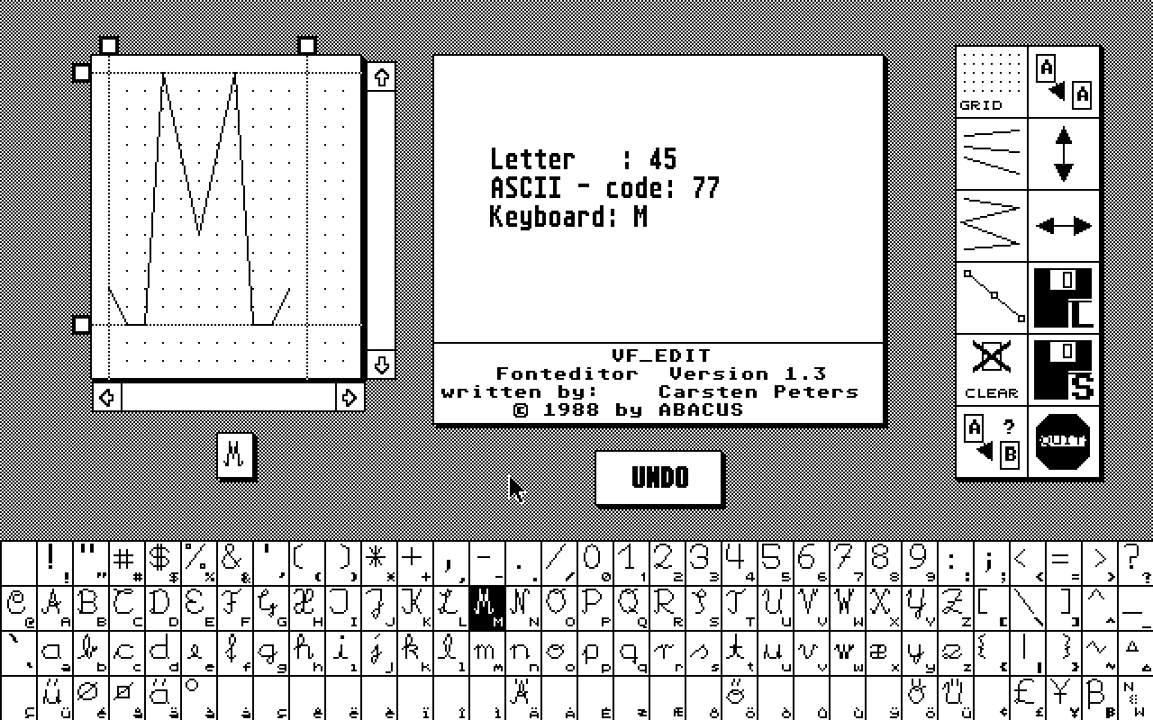 BeckerCAD atari screenshot