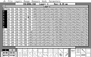 BeckerCAD atari screenshot