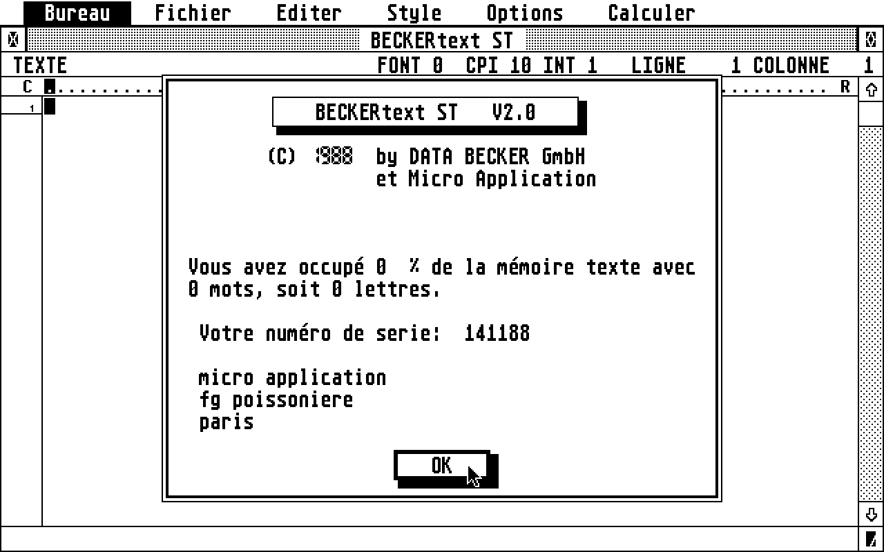 BeckerText — screenshot 1