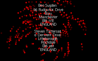 Bedlam Demo atari screenshot