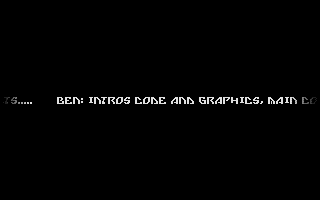 Bedlam Demo atari screenshot
