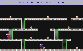 Beer Monster atari screenshot