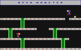 Beer Monster atari screenshot