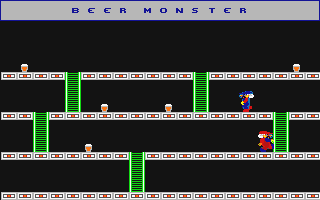 Beer Monster atari screenshot